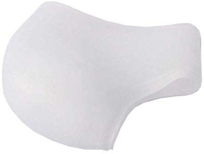 

AGE CARE Soft Silicone Moisturizing Gel Anti-slip Heel Socks Cracked Foot Skin Care Protector Foot Support (Free Size, White)