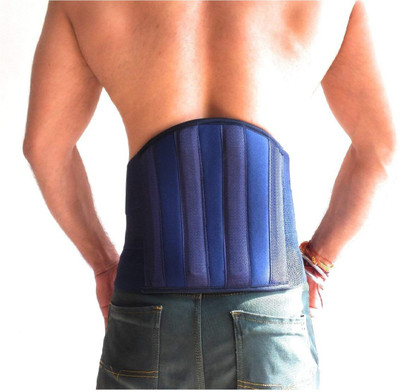 Indiginous lumbar Waist Support (L, Blue)