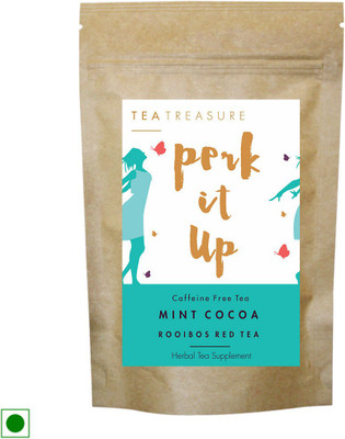

TeaTreasure Mint cocoa tea Mint Rooibos Tea(300 g, Pouch)