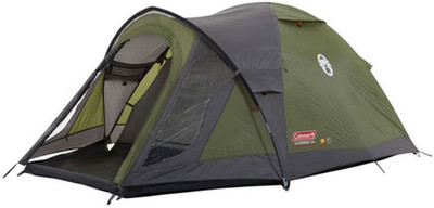 

Coleman Darwin 3 Plus Tent - For 3(Green), Green;grey