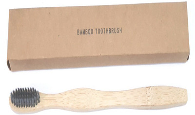 

Being Trendy Biodegradable Bamboo Toothbrush for Adults -( Pack of 10 ) Eco Toothbrushes | 100% Biodegradable Handle | Black Charcoal Medium Bristles | Recyclable ( Pack of 10 ) Medium Toothbrush(Pack of 10)