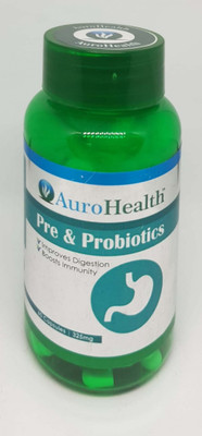 AuroHealth AuroHealth Pre & Probiotics 325mg - 60caps(60 No)