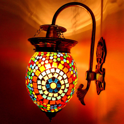 Shri Mahal Antiques Pendant Wall Lamp Without Bulb