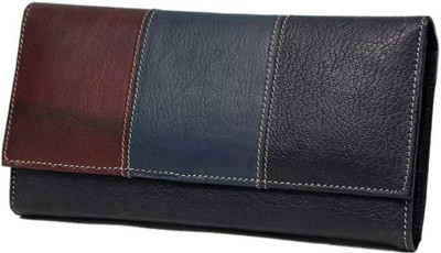 

Borse Women Casual Multicolor Genuine Leather Wallet(5 Card Slots)