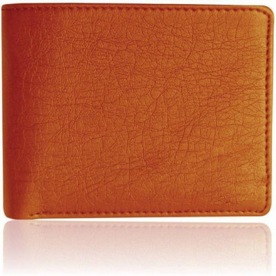

samtroh Men Formal Tan Artificial Leather Wallet(11 Card Slots)