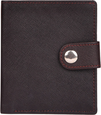 

tvj Men Black Artificial Leather Wallet(5 Card Slots)