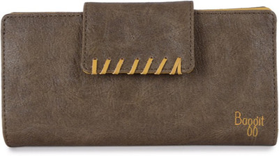 

Baggit Women Casual Brown Artificial Leather Wallet(6 Card Slots)