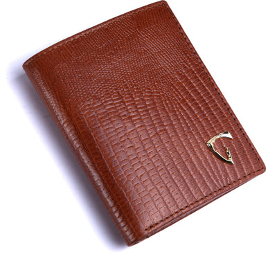 

Royal Scot Grey Men Tan Genuine Leather Wallet(4 Card Slots), Cognac