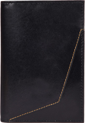 

tvj Men Black Artificial Leather Wallet(9 Card Slots)