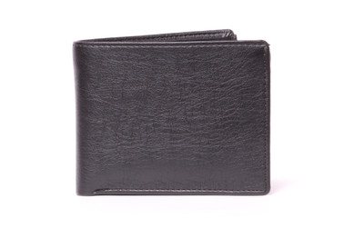 

Italiansheer Men Black Artificial Leather Wallet(15 Card Slots)