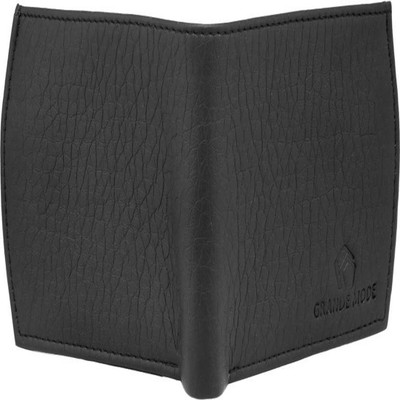 

divyavedic Boys Black Genuine Leather Wallet(5 Card Slots)