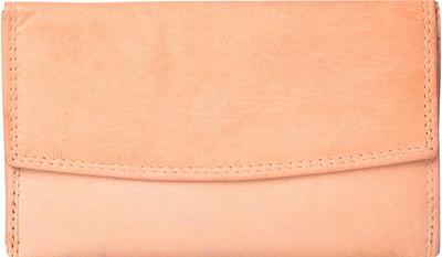 

tvj Women Pink Artificial Leather Wallet(10 Card Slots)