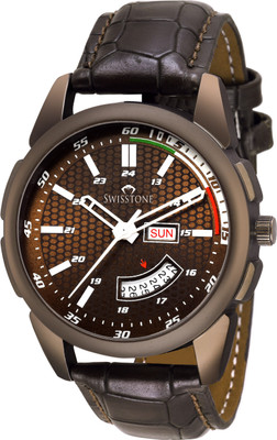 

SWISSTONE OCTAN325-BRWN Watch - For Men