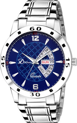 

D'milano GXBLU156 Day and Date Watch - For Men