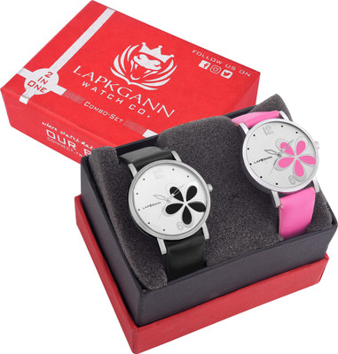 

Lapkgann Couture LC20162019SL26 Exclusive Flower design ladies combo Watch - For Women