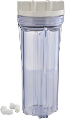 

KRPLUS Transparent Pre Filter Housing for Kent and All Kind of R.O. And U.V. Purifier Solid Filter Cartridge(5, Pack of 1)