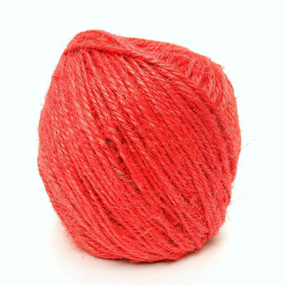 

Klera 75 Meter Jute Red 3 Ply