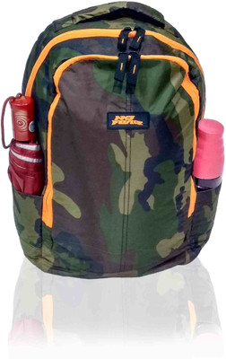 

No Fear Tough College - Office 18 Inches Bag (Camoflage) Waterproof Backpack(Green, 20 inch)