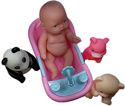 

Tako bell Imported Chu Chu Bath Toys with Bath tub for Baby Non-Toxic Toddler 5 Pcs Set Multi Color Great Gift for Boys and Girls Above 3 Years Old Bath Toy(Multicolor)
