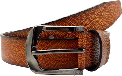 

Baluchi Men Formal Tan Artificial Leather Belt