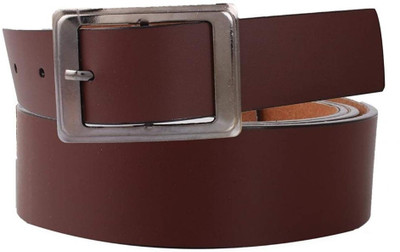 

Jeans Mantra Men Casual Brown Genuine Leather Belt