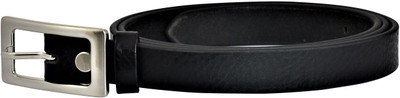 

Ammvi Creations Women Casual, Evening, Formal, Party Black Genuine Leather Belt