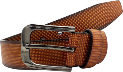 

Baluchi Men Formal Tan Artificial Leather Belt