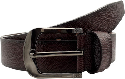 

Baluchi Men Formal Brown Artificial Leather Belt