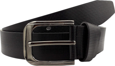 

Baluchi Men Formal Black Artificial Leather Belt