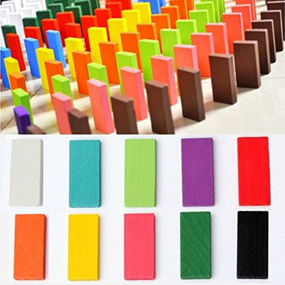 

Bright Enterprise Domino 100pc, Standard Competitive Dominoes(Multicolor)