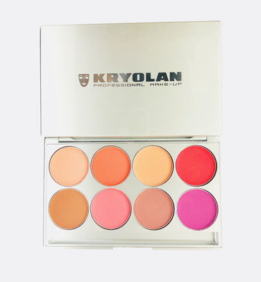 

Kryolan Blusher Dry Rouge 8 Color Palette ( Delhi-1 )(multi)