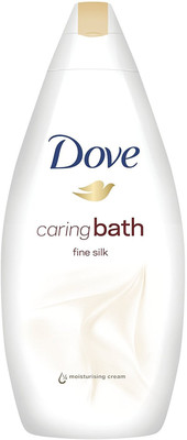 

Dove Imported Caring Bath with Fine Silk Moisturising Cream Body Wash ( FREE GIFT FROM LOOKS AND BEAUTY )(500 ml)