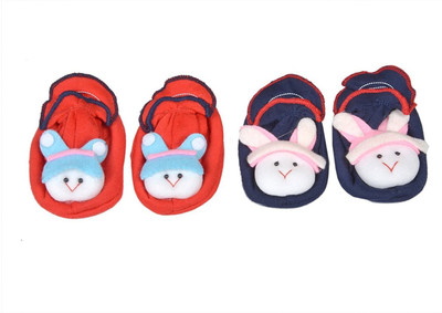 

Guru Kripa Baby Products Booties(Toe to Heel Length - 12 cm Multicolor)