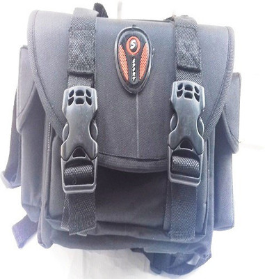 JUST ONE CLICK DSLR 5 POCKET BAG  Camera Bag(Black)