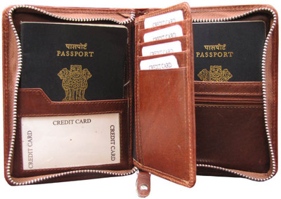 

ABYS 8 Card Holder(Set of 1, Maroon)