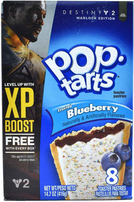 

Pop Tarts Toaster Pastries, Frosted Blueberry, 8 pack - 416g(416 g, Box)