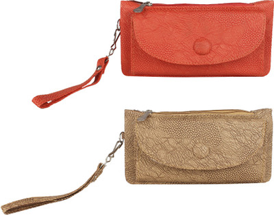 

Fillincart Casual, Party Orange, Beige Clutch, Beige;orange