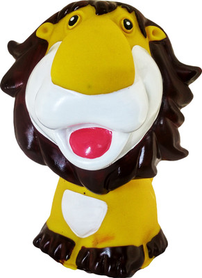 

Funlaro Lion Style Piggy Banks For Kids With Key Coin Bank(Yellow)