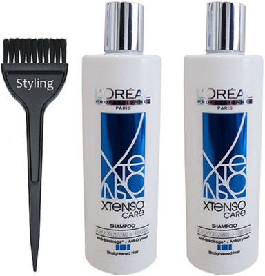 

Styling Hair Brush With Loreal Xtenso Care Shampoo Pack Of 2(Set of 3)