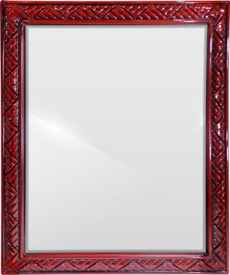 

Majik Wooden Big Size Wall Mirror For Bathroom And Bed Room Use, Brown ( Code 3 )