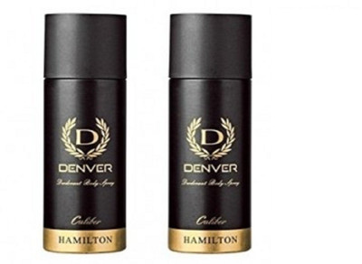 

Denver Caliber And Caliber Deodorant Spray - For Men(330 ml, Pack of 2)