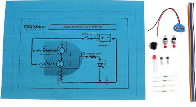 KitsGuru Transistor as a AND gate Educational Electronic Hobby Kit