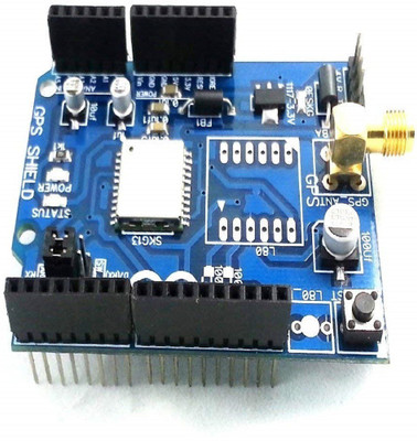 Robocraze RC-A-334 GPS Shield for Arduino Uno SKG13 Electronic Components Electronic Hobby Kit