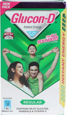 

Glucon-D Regular Energy Drink(Plain Flavored)