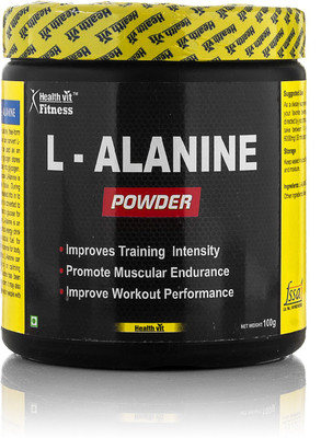 

HealthVit Fitness L-Alanine Powder 100GMS Nutrition Drink(100 g, Unflavoured Flavored)