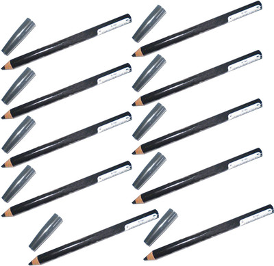 

MyBeautyWear Women's Eyebrow pencil Ultra Brow Arch & Shape (Black) Pack of 10(Black)