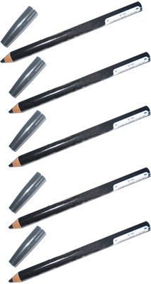 

MyBeautyWear Women's Eyebrow pencil Ultra Brow Arch & Shape (Black) Pack of 5(Black)