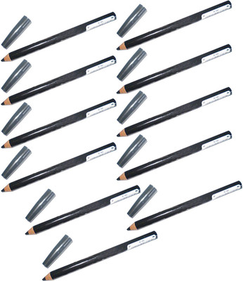 

MyBeautyWear Women's Eyebrow pencil Ultra Brow Arch & Shape (Black) Pack of 11(Black)