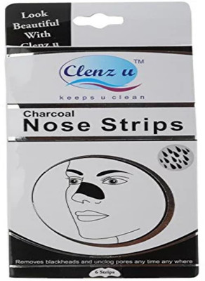 

CLENZ U Deep cleansing charcoal 6's nose strip(6)