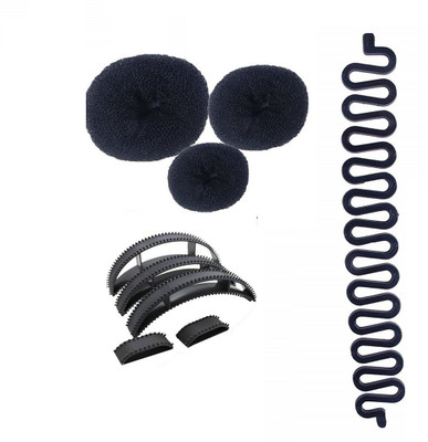 

Jampak™ Roll over image to zoom in Hair Accessories For Women Combo | Hair Accessories For Women Wedding Traditional | Hair Accessories Combo Of 7 Pcs Hair Accessory Set(Black)